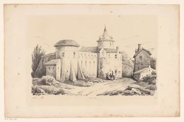 Fort dans un village