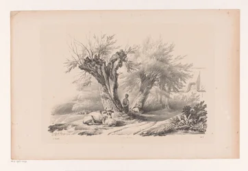 Chemin de campagne avec homme et femme au repos