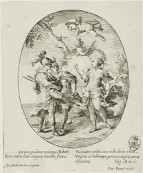 Énée, Vénus et Achates