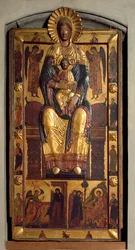 Vierge sur le trône avec l
