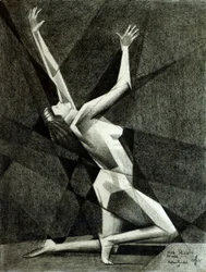 Danseuse géométrique dynamique