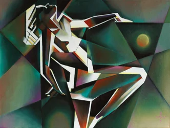 Danseuse géométrique dynamique