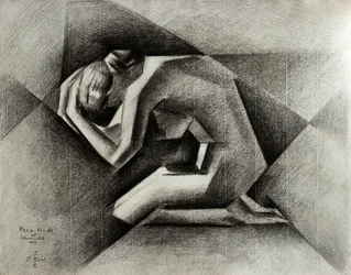Figure géométrique en deuil