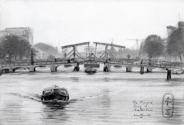 Magere Brug, Amsterdam – Dessin