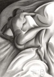 Sérénité nue sur les draps