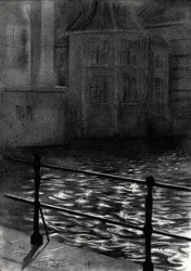 Reflets sur le canal de la vieille ville