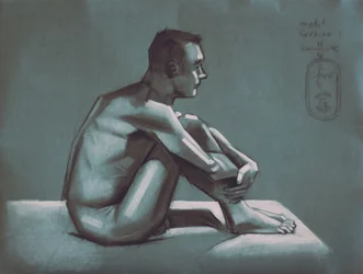 Homme pensif