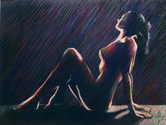 Figure nue sensuelle