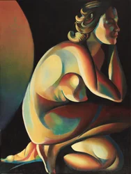 Une figure nue pleine de vie