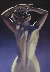 La silhouette élégante de la femme