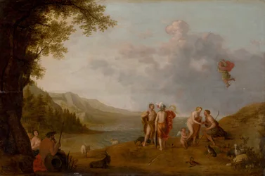 Le jugement de Paris, vers 1650
