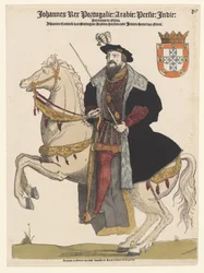 Portrait de Jean III de Portugal à cheval