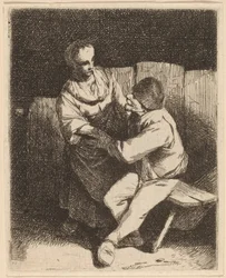 La caresse refusée