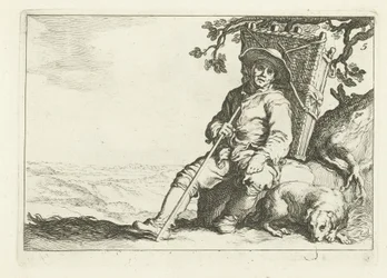 Un colporteur au repos