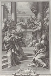 Saint Paul prêchant à Athènes, 1679
