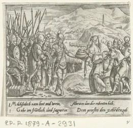 Abraham et Melchisédech (Het leven van Abraham)