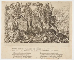 Le roi François Ier fait prisonnier à la bataille de Pavie