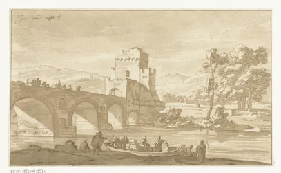 Ponte Molle près de Rome
