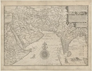 Carte du Moyen-Orient et d