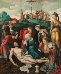 La lamentation du Christ, vers 1530-1540 (huile sur panneau)