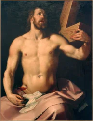 Christ avec calice eucharistique et croix