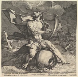Arion sur un dauphin, vers 1599