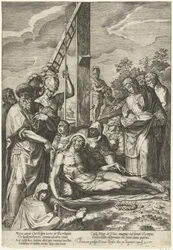 Lamentation du Christ sous la croix