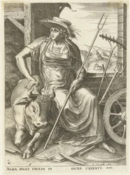 Pales (série Goddesses et nymphes)
