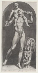 Speculum Romanae Magnificentiae : Bacchus sur les épaules d