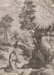 Saint François pénitent dans le désert