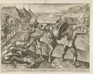 Combat entre les Horaces et les Curiaces