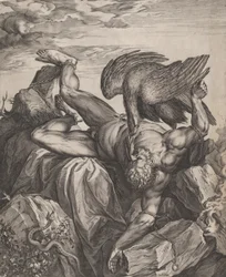 Tityus puni en enfer