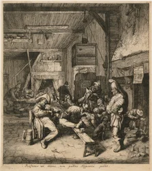 Joueur de violon dans une auberge