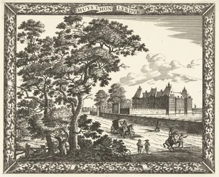Vue du Palais Honselaarsdijk