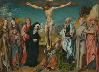 Le Christ en croix, vers 1505-1510 (huile sur panneau)