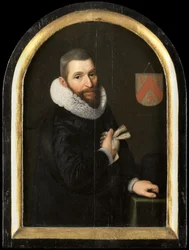 Portrait de Johan Gerritsz van Schoterbosch, vers 1620 (huile sur panneau)