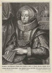 Portrait de Maria Anna d