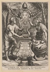 Page de titre pour Stephanus Simonini, Silvae Urbaninae