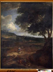 Le retour de Jacob en Terre de Canaan avec ses femmes et ses enfants