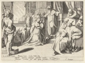 Esther devant Assuérus