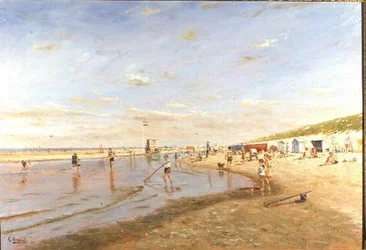 Patauger à marée basse