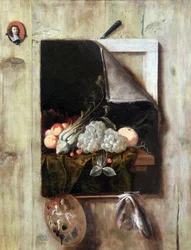 Nature morte en trompe-l