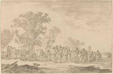 Marché aux bestiaux, 1767