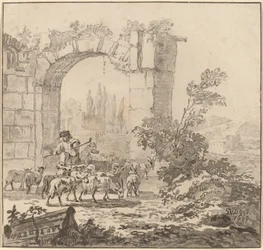 Troupeau de chèvres