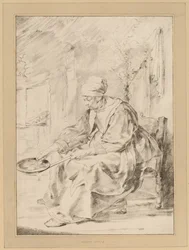 Femme aux crêpes