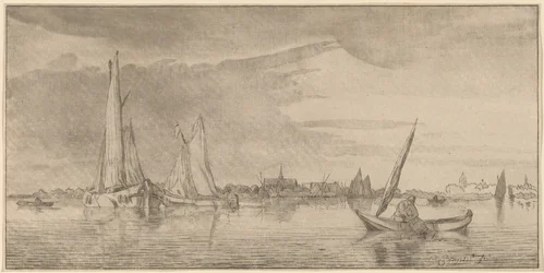 Rivière avec ville