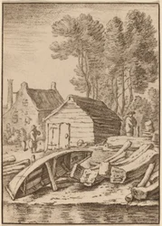 Chantier naval, 1761, publié en 1765