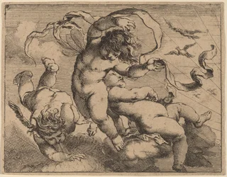 Trois Putti Volants