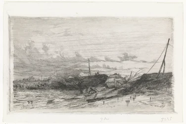 Rupture de digue à Arnhem, 1855
