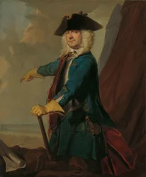 Gerrit Sichterman (1688-1730). Quartier-maître général de la cavalerie, colonel du régiment d